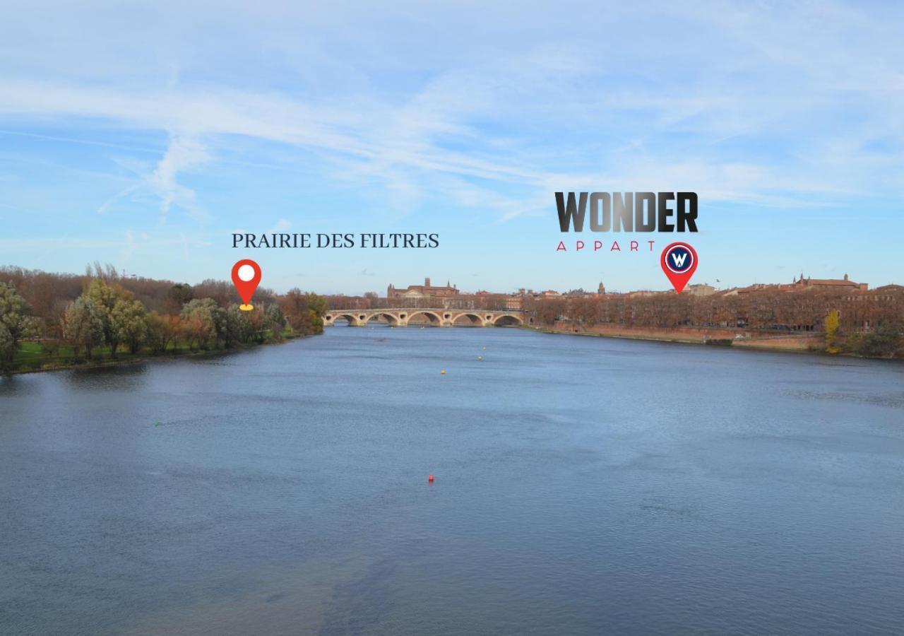 404 - Wonder Appart - Vue Garonne - ตูลูส ภายนอก รูปภาพ