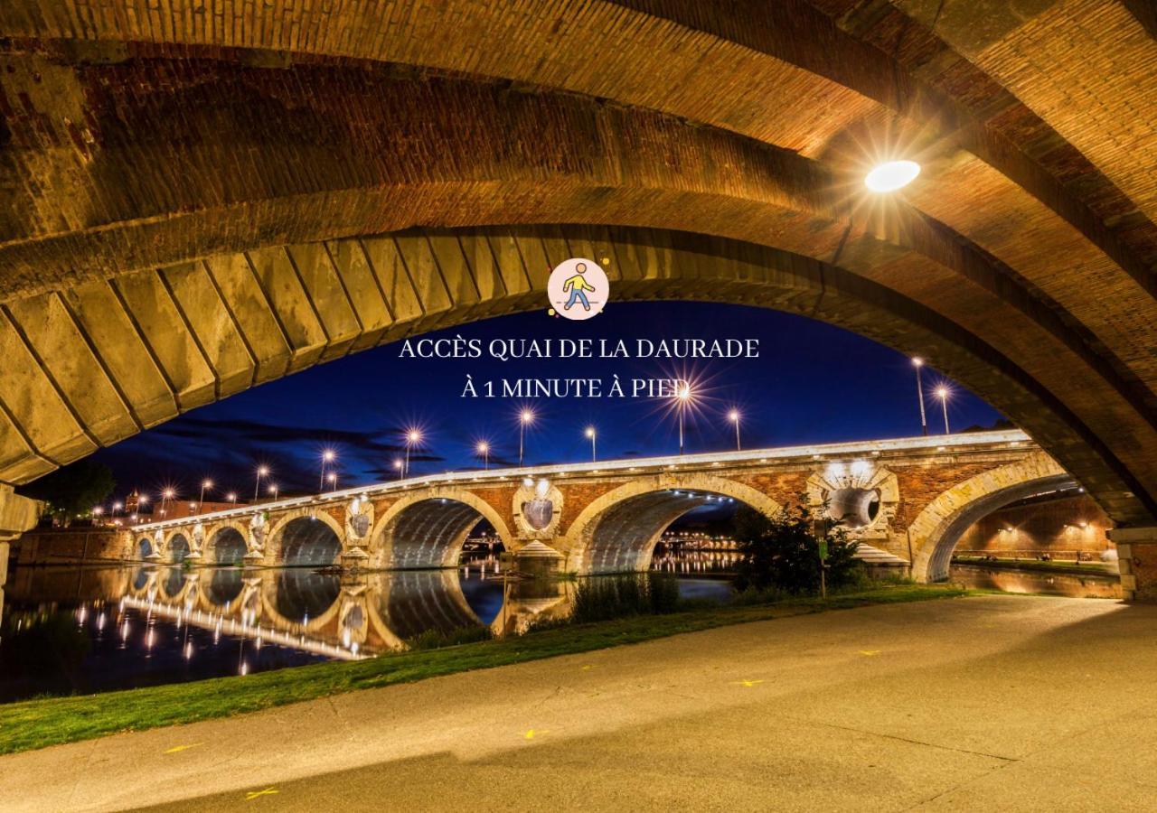 404 - Wonder Appart - Vue Garonne - ตูลูส ภายนอก รูปภาพ