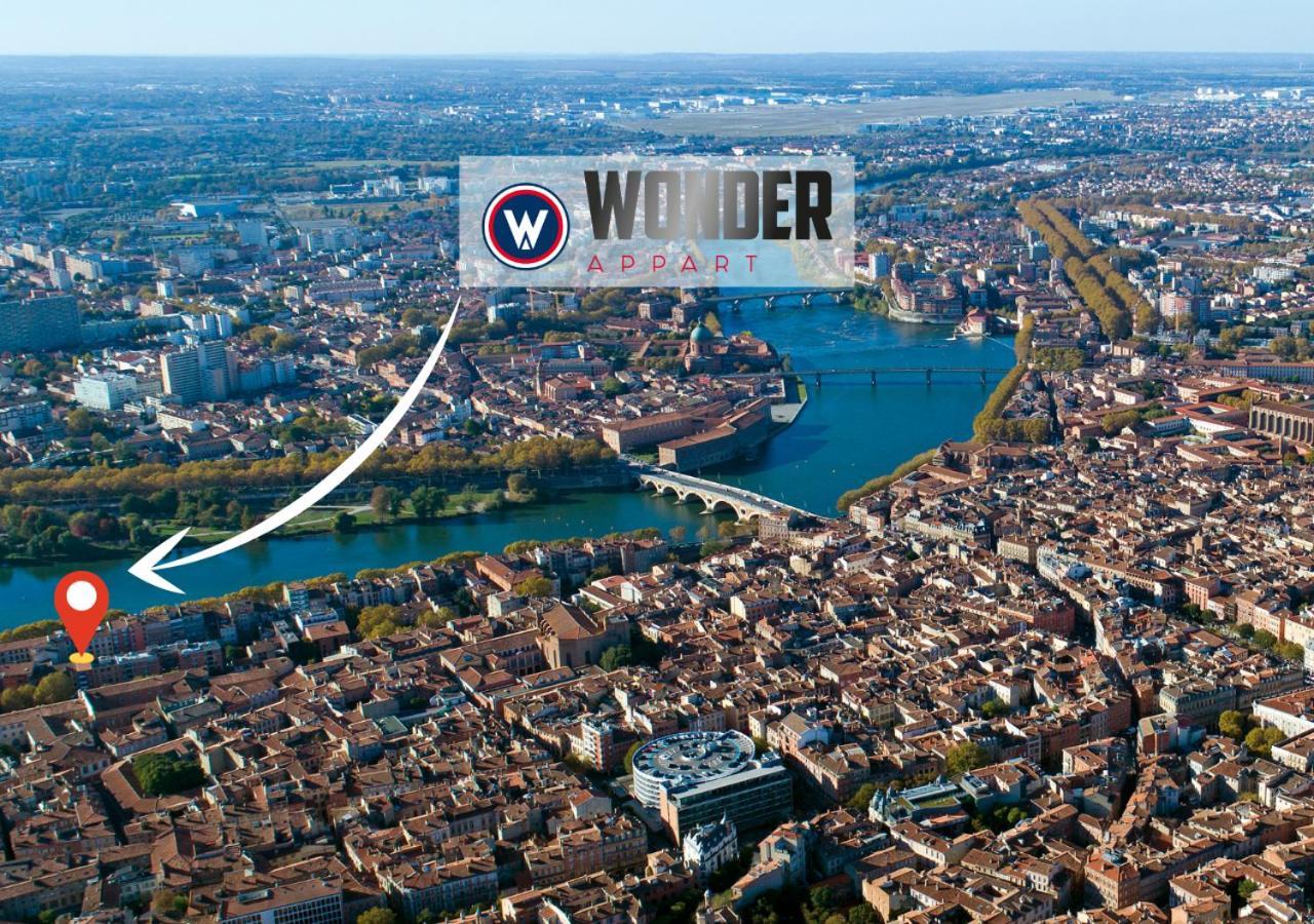 404 - Wonder Appart - Vue Garonne - ตูลูส ภายนอก รูปภาพ