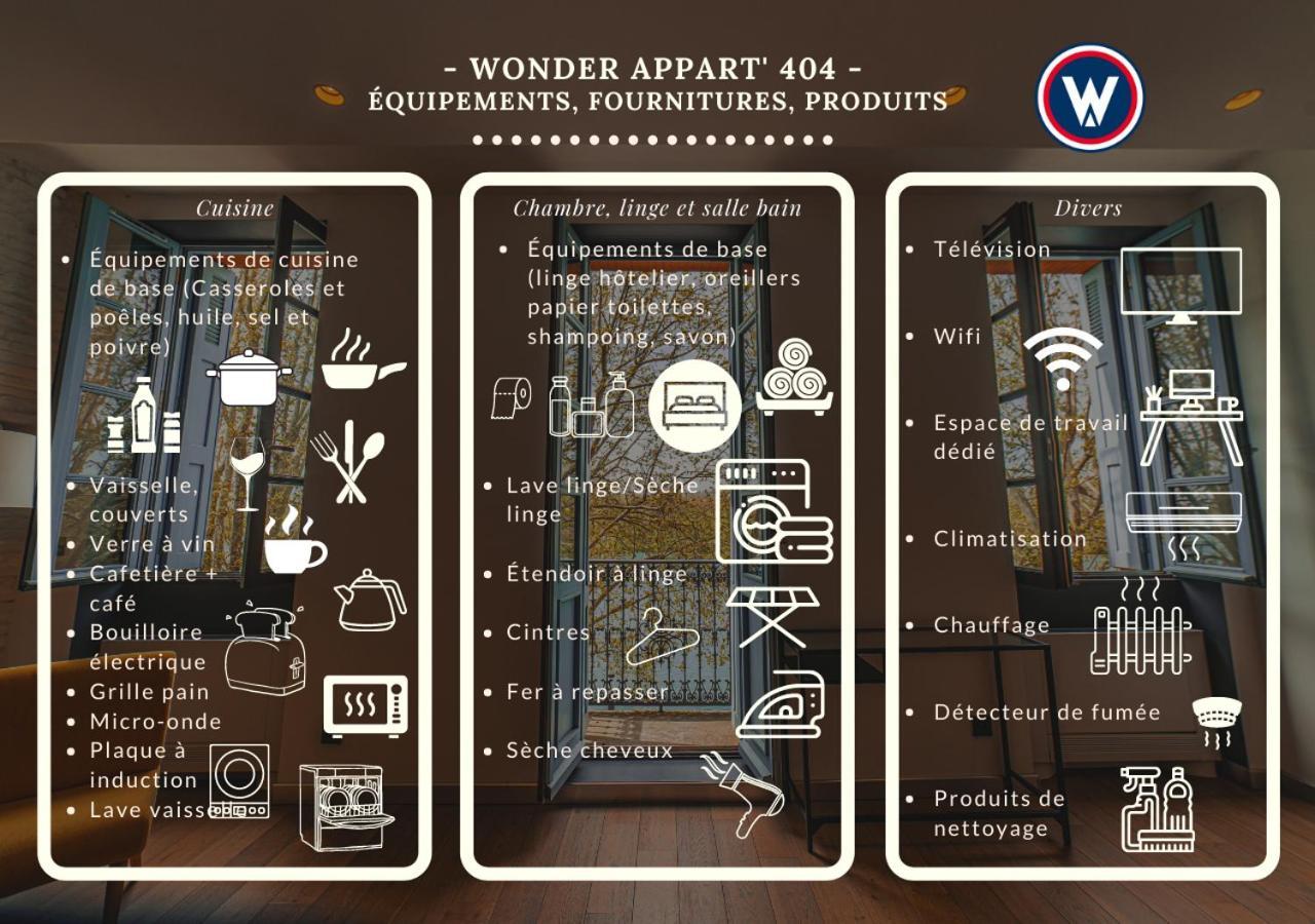 404 - Wonder Appart - Vue Garonne - ตูลูส ภายนอก รูปภาพ